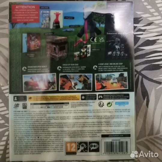 Goat simulator 3 steelbook ps5