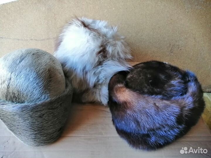 Шапка норковая женская