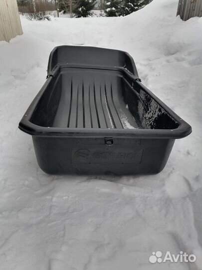 Сани-волокуши с обвязкой и отбойником