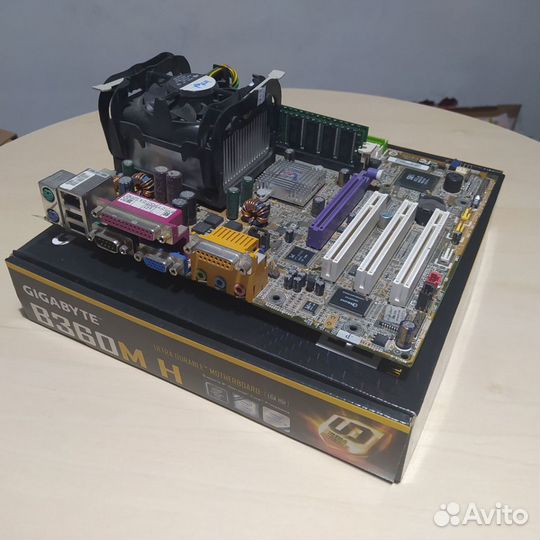 Материнская плата gigabyte GA-8S650GXM Socket 478