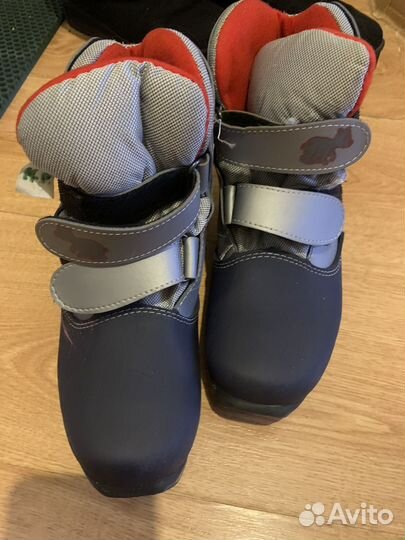 Лыжные ботинки kids team 37