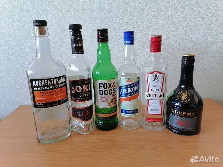 Бутылка от бренди