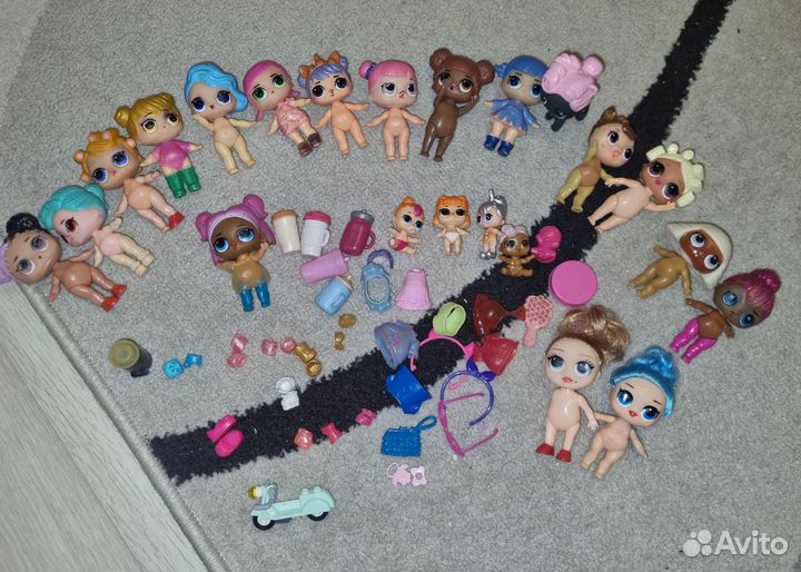 Кукла-сюрприз L.O.L. лол набор неоригин