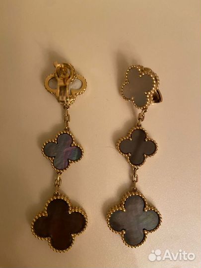 Van cleef сережки