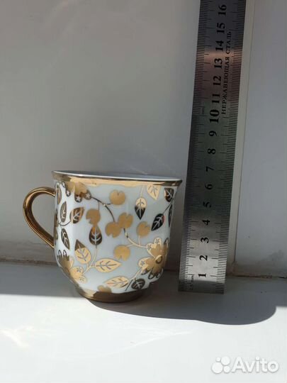 Чайно кофейный сервиз на 6 пар (Новый)