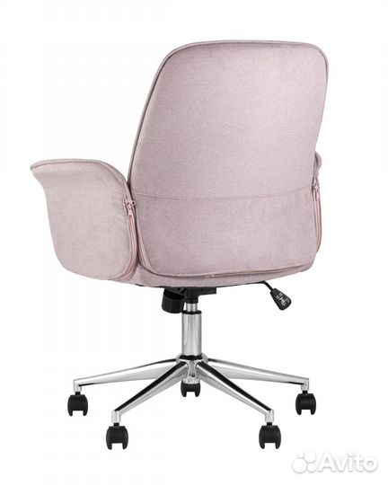 Стул офисный Simona розовый