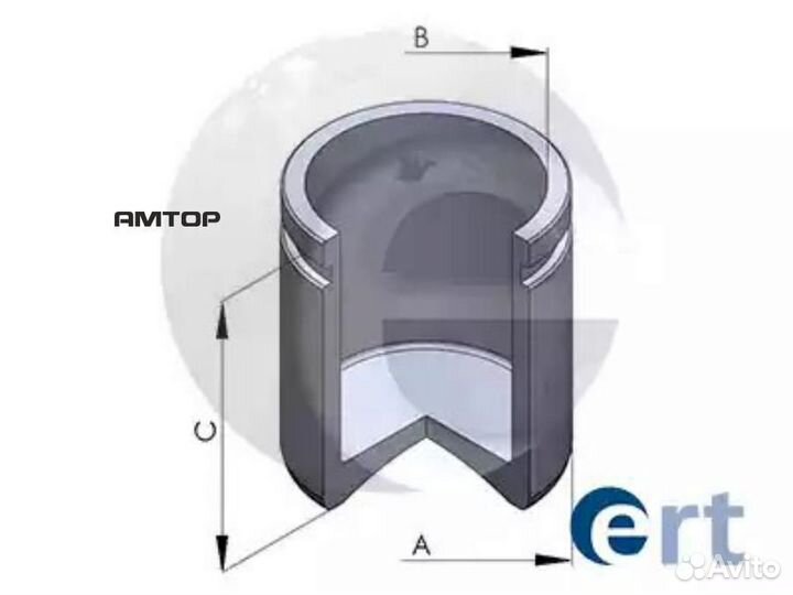 ERT 150516-C Поршень суппорта 150516-C