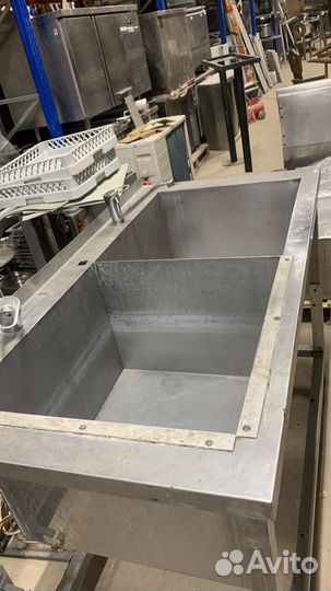 Котломойка из нержавейки двойная