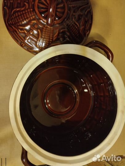 Бочонок и кастрюля керамические