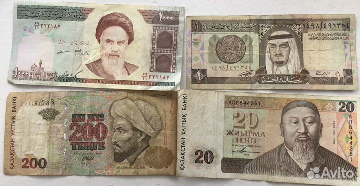 Разные банкноты мира