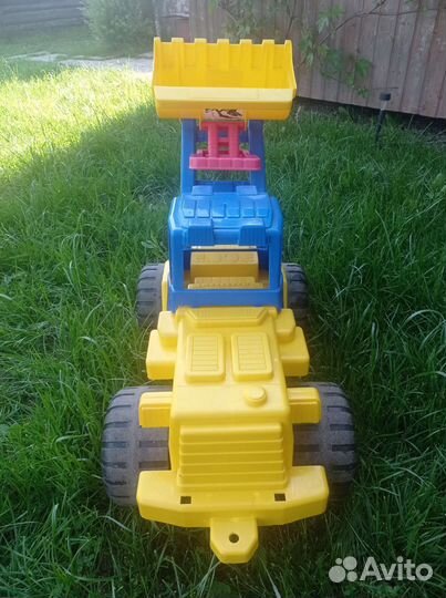 Трактор Великан Погрузчик Полесье машинка