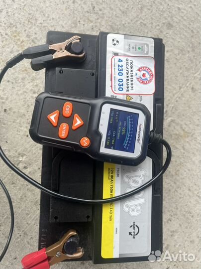 Аккумулятор 80ah бу