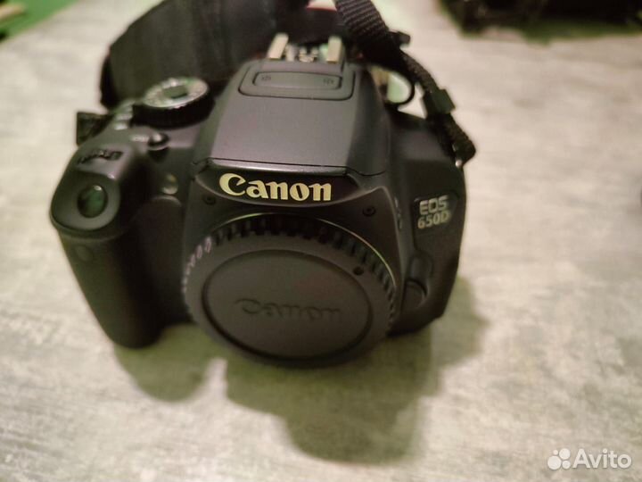 Зеркальный фотоаппарат canon 650d kit 18135canon