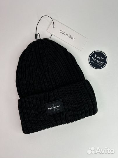 Шапка Calvin Klein черная