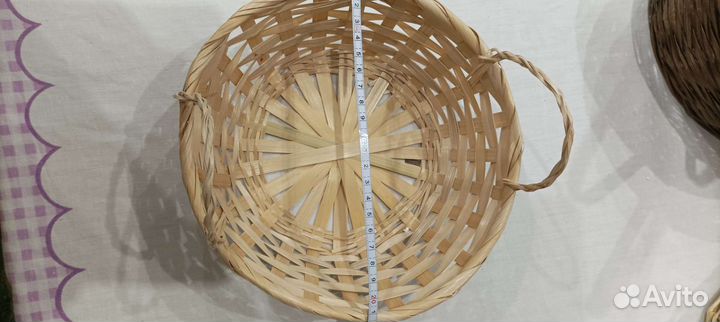 Плетеные корзинки