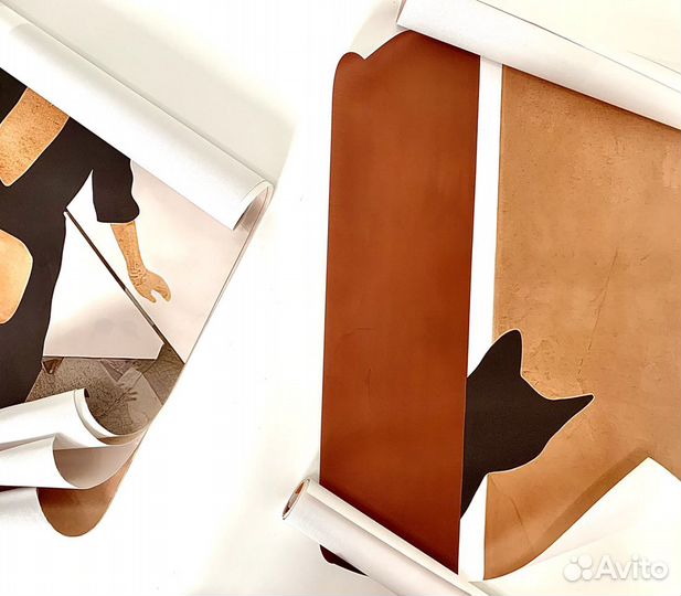 Картина постер холст канва Кошка