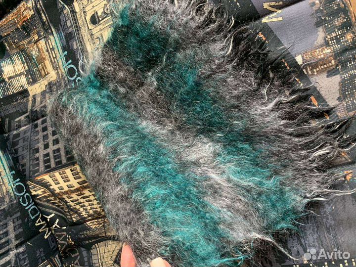 Мужские шарфы мохеровые