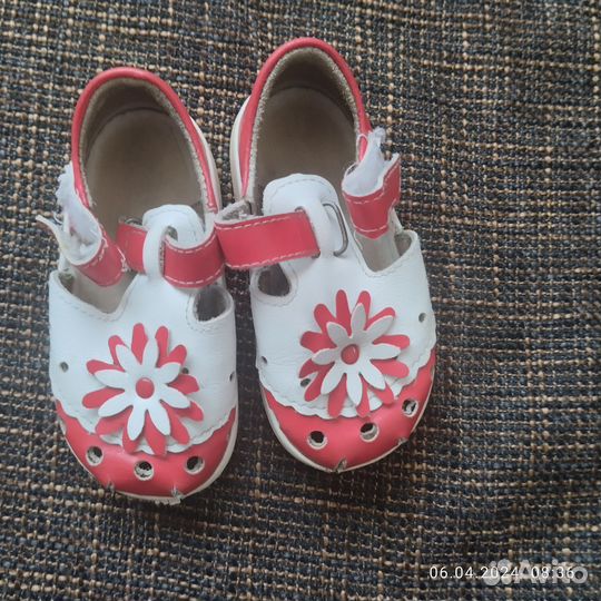 Чешки, сандалии для садика