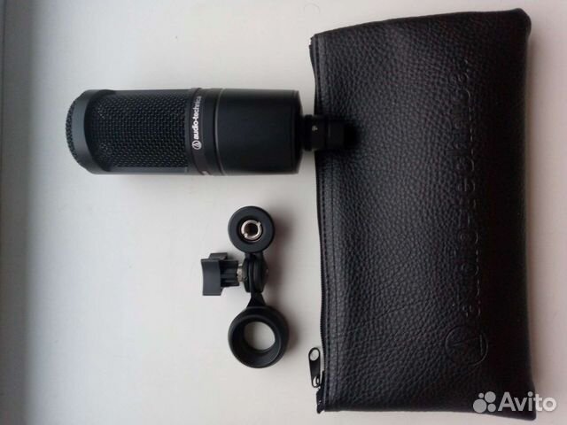 Профессиональный микрофон - Audio-Technica AT2020 купить в Москве ...