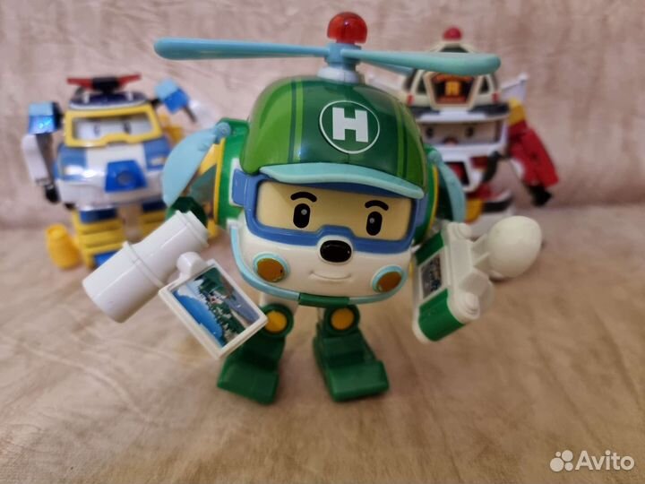 Робокар Поли и Хэли (оригинал, 10см)