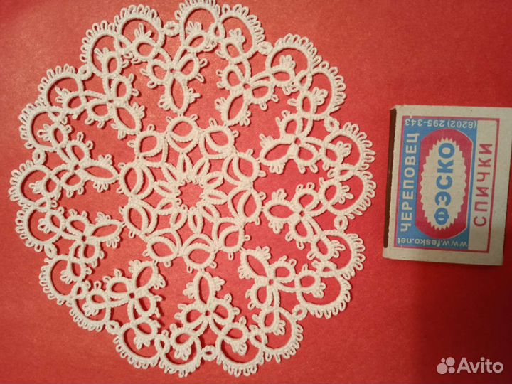 Салфетка фриволите