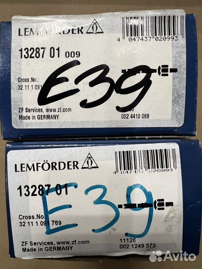 Тяги рулевые BMW 5 E39 Lemforder к-т 2шт