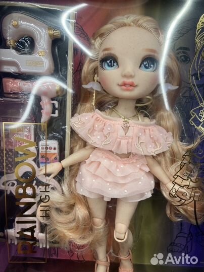 Кукла рейнбоу хай Шарнирная барби