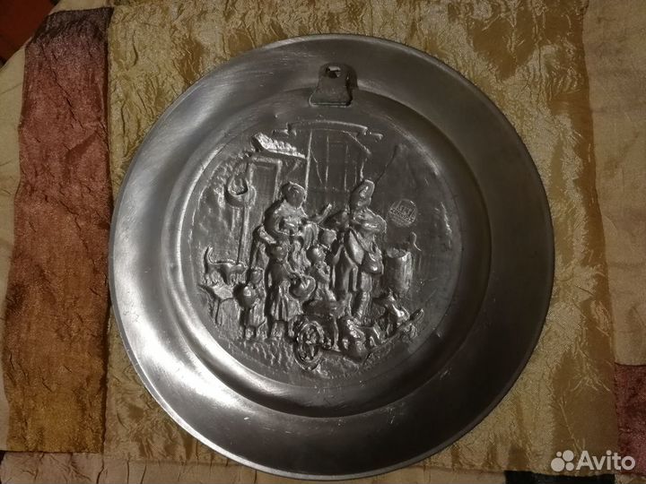 Настенная тарелка SKS Zinn 95 Made in Germany