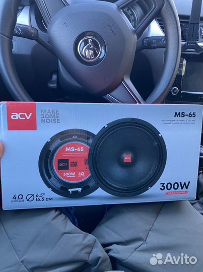 Новые автоколонки CSS ACV MS-65 2 шт 16-17 см