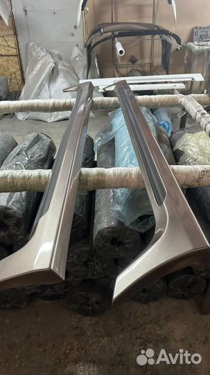 Накладки на пороги Лада Гранта спорт Калина 2