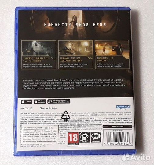 Dead Space remake PS5 (новый в пленке)