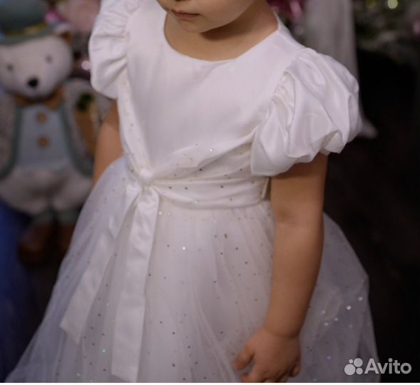 Нарядное платье для девочки 104