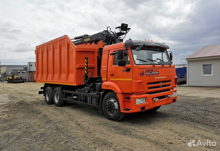 КАМАЗ 65115 с КМУ, 2024