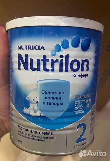 Детская смесь Nutrilon Комфорт 2
