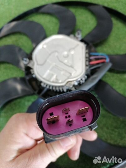 Вентилятор радиатора Kia K5 DL3 G4KN 2.5 2021