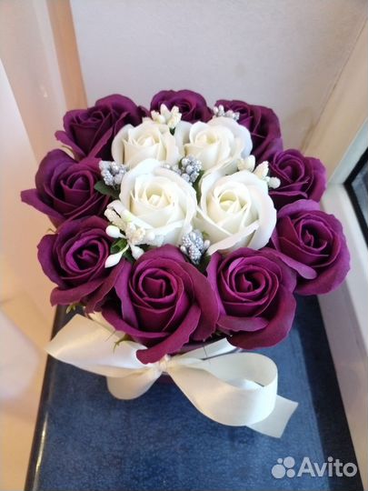 Буклеты из мыльных роз в наличии