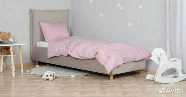 Новая простыня на резинкеAskona kids Пион