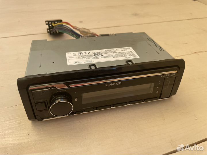 Магнитола kenwood kmm-bt 306