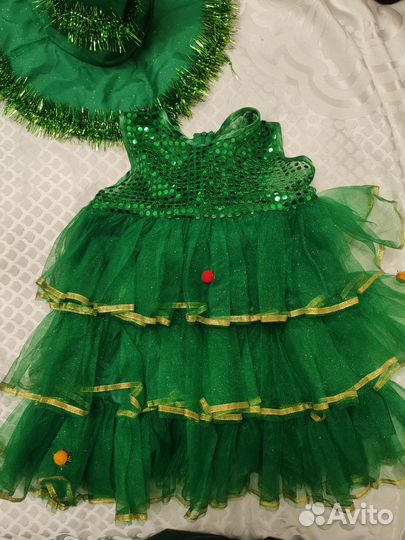 Новогодний костюм для девочки 110