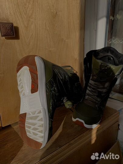 Сноубордические ботинки salomon 44