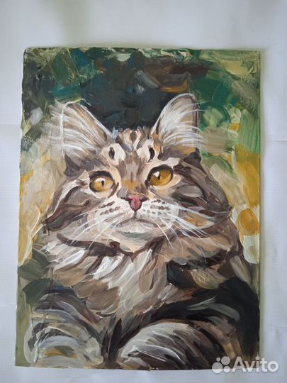 Картина акрилом 