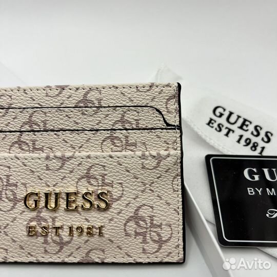 Картхолдер guess визитница гесс