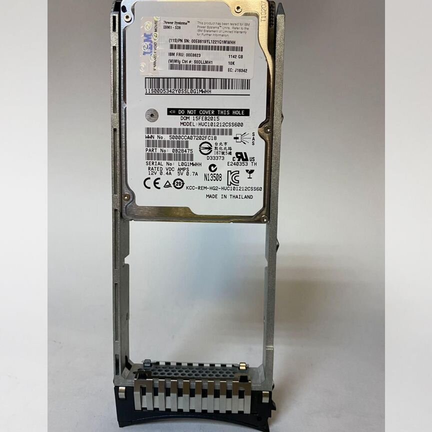 [00E8623] Жесткий Диск Ibm 1,14tb 00e8819 Sas 2.5 00e8623