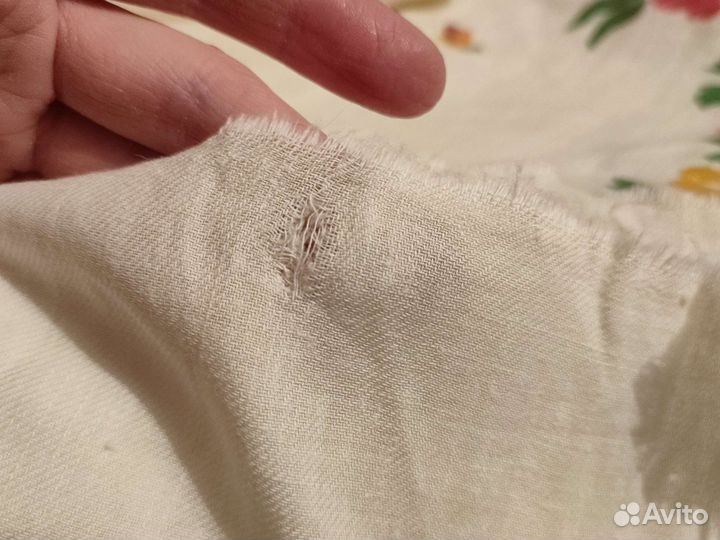 Платок на голову, шерсть ссср, 81*81 см