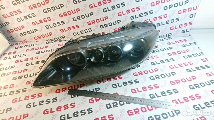 Фара головная GG L без туманки xenon чёрные очки б