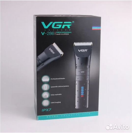 Машинка для стрижки волос, бороды и усов VGR
