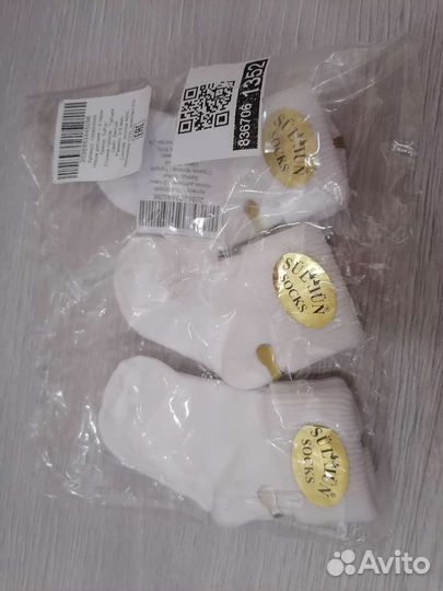 Носочки для новорожденного от 0-6