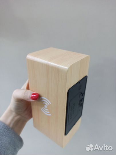 Настольные цифровые часы-будильник с беспроводной