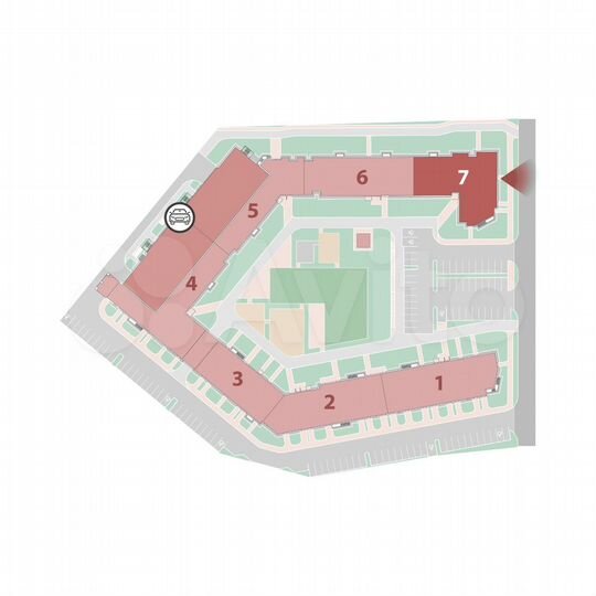 Квартира-студия, 25,7 м², 8/12 эт.