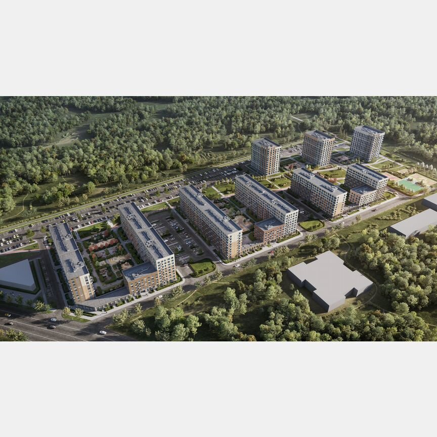 1-к. квартира, 33,6 м², 3/9 эт.